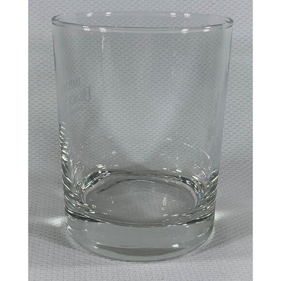 BLACK VELVET Canadian Whisky On The Rocks Glasses White Bear Clear Set of 2 - Picture 8 of 14